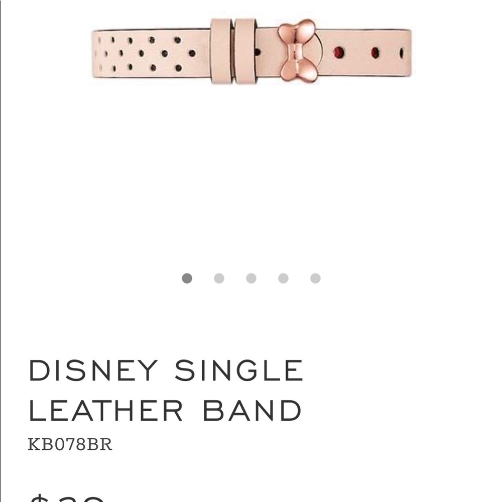 Disney Minnie Mouse now red/white reversible band
